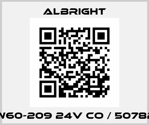 SW60-209 24V CO / 507823 Albright