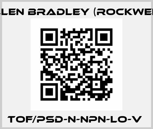 TOF/PSD-N-NPN-LO-V  Allen Bradley (Rockwell)