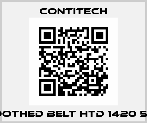 Toothed belt HTD 1420 5M  Contitech