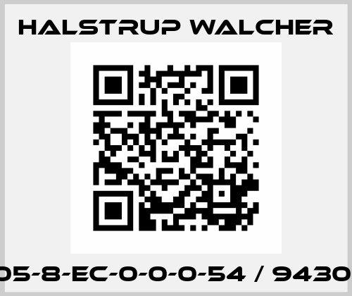 PSE305-8-EC-0-0-0-54 / 9430.0608 Halstrup Walcher
