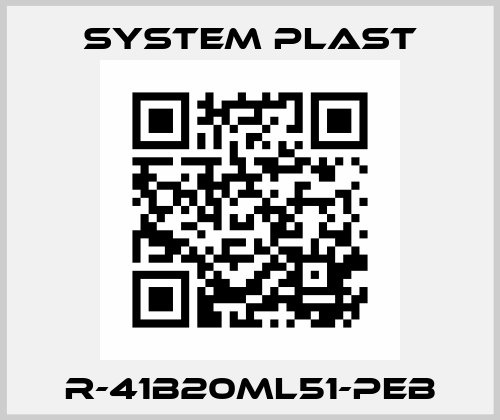 R-41B20ML51-PEB System Plast