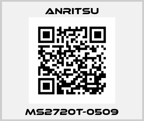 MS2720T-0509 Anritsu