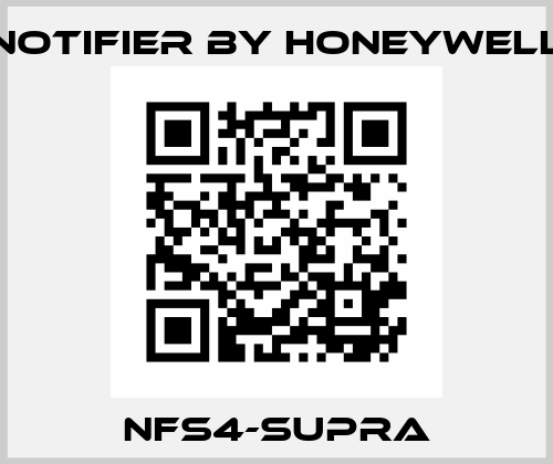 NFS4-SUPRA Notifier by Honeywell