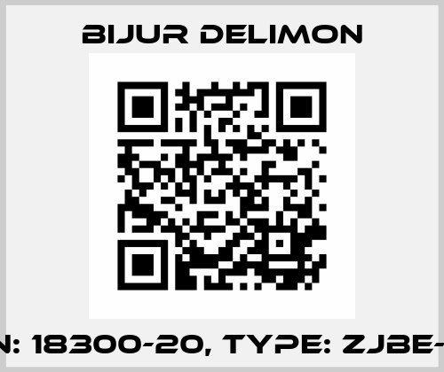 P/N: 18300-20, Type: ZJBE-20 Bijur Delimon
