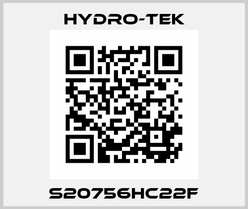 S20756HC22F Hydro-Tek