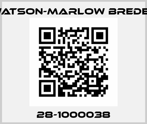 28-1000038 Watson-Marlow Bredel