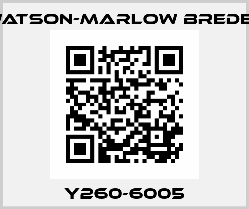 Y260-6005 Watson-Marlow Bredel