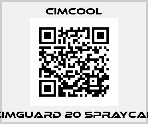 Cimguard 20 SPRAYCAN Cimcool