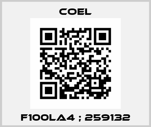 F100LA4 ; 259132 Coel