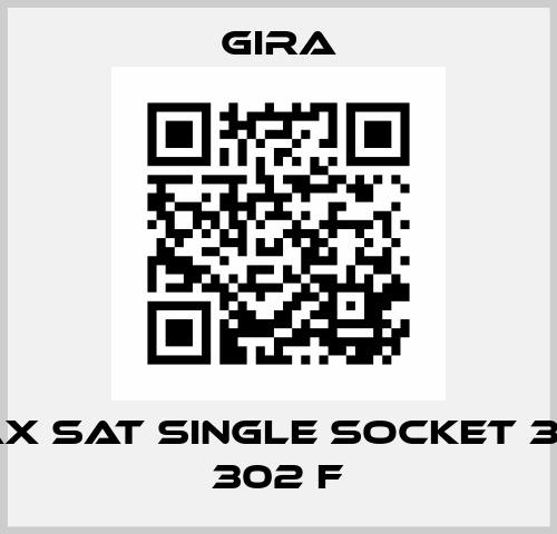 Triax SAT single socket 3f. FS 302 F Gira