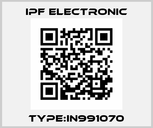 TYPE:IN991070 IPF Electronic