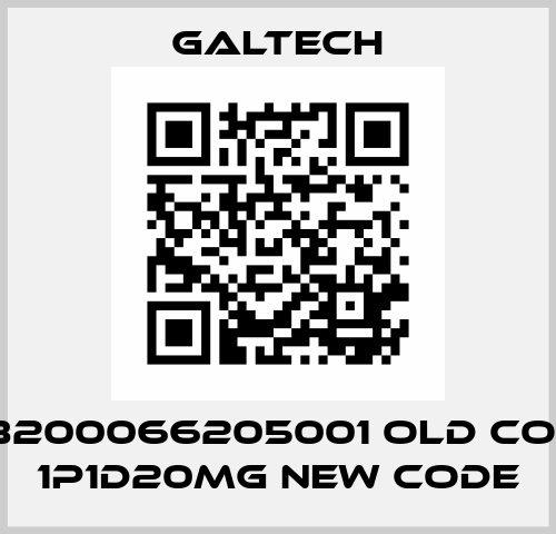 I 98200066205001 old code/ 1P1D20MG new code Galtech