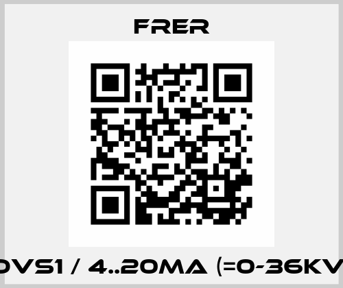 MCOVS1 / 4..20mA (=0-36KV) DC FRER
