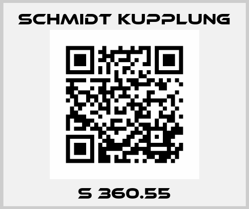 S 360.55 Schmidt Kupplung