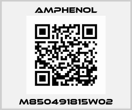 M850491815W02 Amphenol