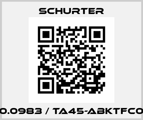 4430.0983 / TA45-ABKTFC00U2 Schurter