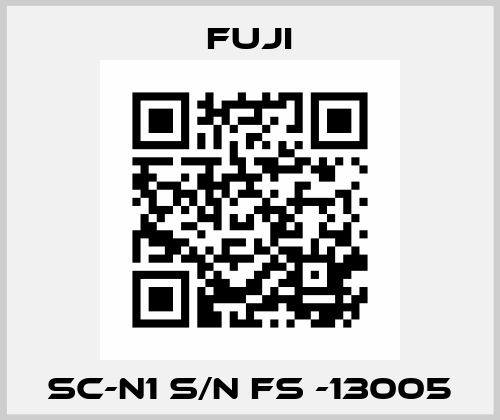 SC-N1 S/N FS -13005 Fuji