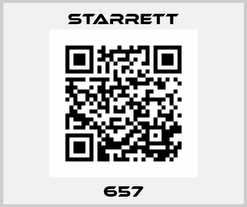 657 Starrett