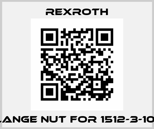 flange nut for 1512-3-1013 Rexroth