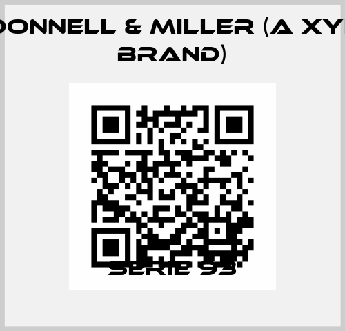SERIE 93 McDonnell & Miller (a xylem brand)