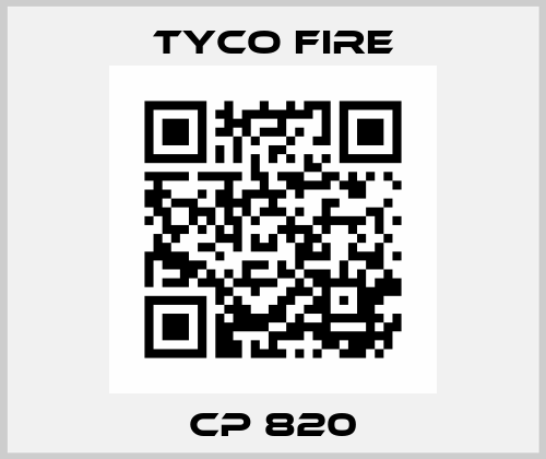 CP 820 Tyco Fire