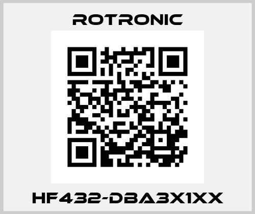 HF432-DBA3X1XX Rotronic
