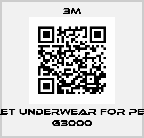 Helmet Underwear for Peltor G3000 3M