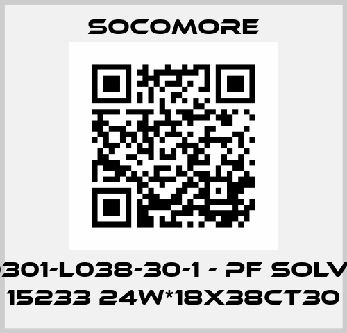 P20301-L038-30-1 - PF SOLVENT 15233 24W*18X38CT30 Socomore
