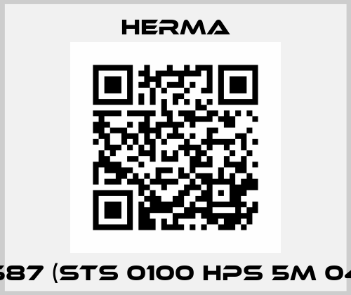 617587 (STS 0100 HPS 5M 0450) Herma