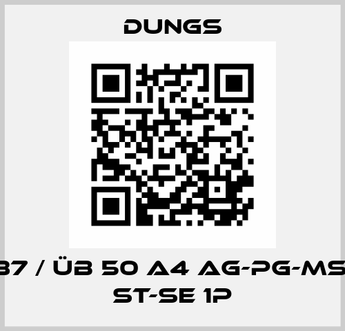 210537 / ÜB 50 A4 Ag-PG-MS9-V0 st-se 1P Dungs