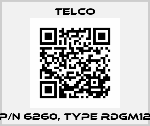 p/n 6260, Type RDGM12 Telco