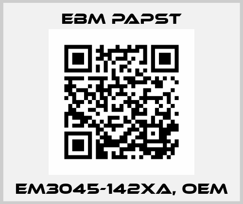 EM3045-142xa, OEM EBM Papst