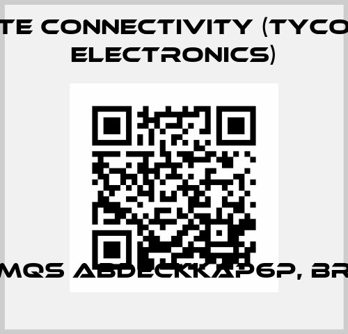 MQS ABDECKKAP6P, BR TE Connectivity (Tyco Electronics)