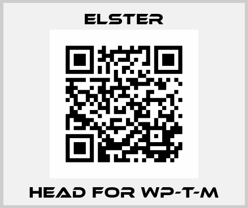 Head for WP-T-M Elster