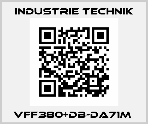 VFF380+DB-DA71M  Industrie Technik