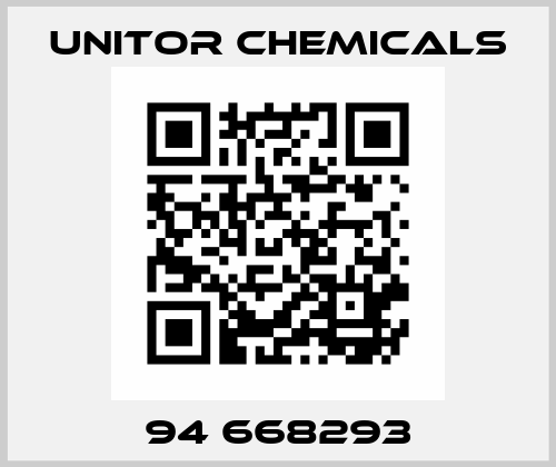 94 668293 Unitor Chemicals