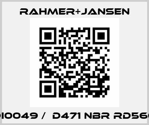 DI0049 /  D471 NBR RD560 Rahmer+Jansen
