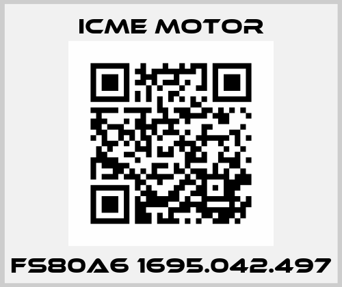 FS80A6 1695.042.497 Icme Motor