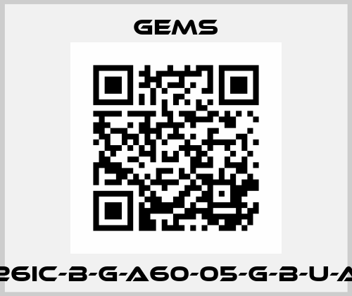 26IC-B-G-A60-05-G-B-U-A Gems