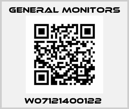 W07121400122  General Monitor