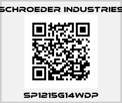 SP1215G14WDP Schroeder Industries