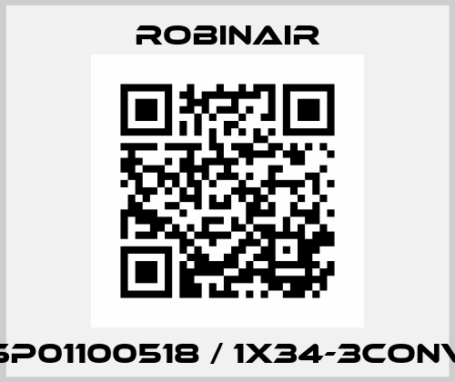 SP01100518 / 1x34-3CONV Robinair