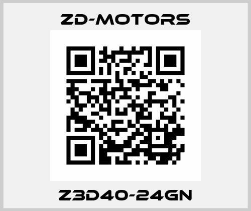 Z3D40-24GN ZD-Motors
