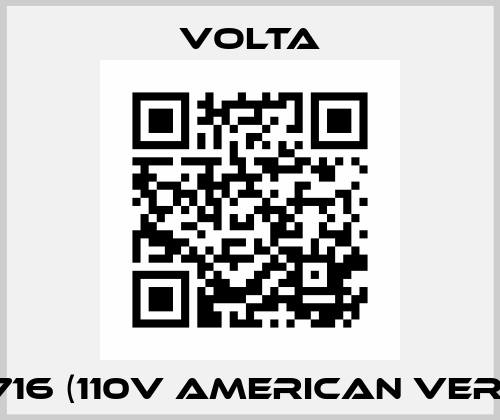 8160716 (110V American version) Volta