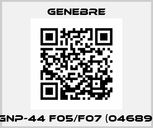 GNP-44 F05/F07 (04689) Genebre