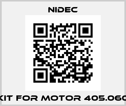 Kit for motor 405.060 Nidec