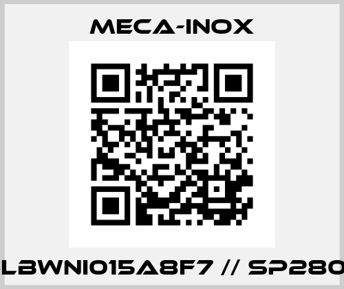 PS4LBWNI015A8F7 // SP280972 Meca-Inox