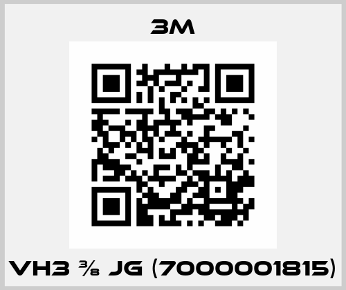 VH3 ⅜ JG (7000001815) 3M
