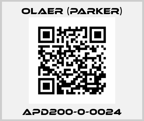 APD200-0-0024 Olaer (Parker)