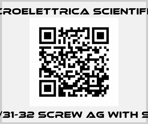 43-44/31-32 screw Ag with spring Microelettrica Scientifica